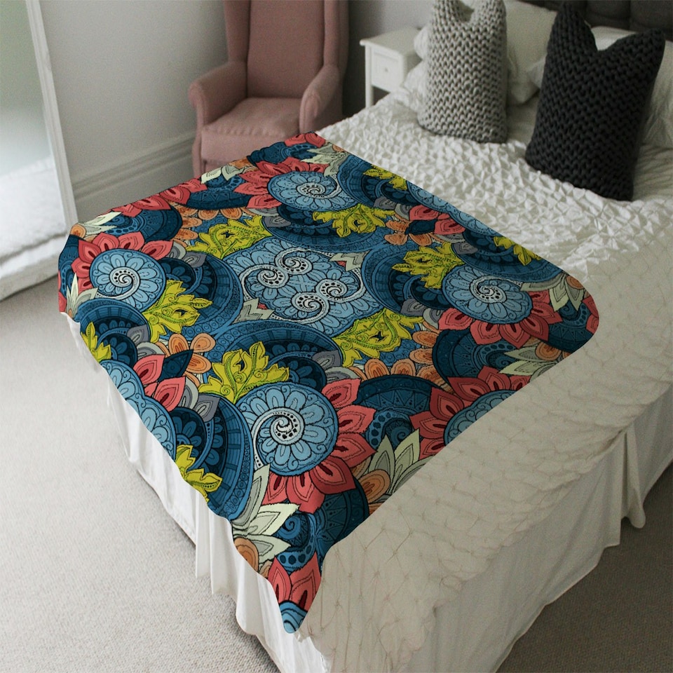 image 1 of Tribal Pattern Ethnic (Blanket)