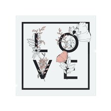 Love Splash Back | White