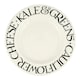 image 1 of Dinner Plate: 1 x 27cm Emma Bridgewater Dinner Plate Plate Black Toast Caulifower Cheese, Ceramic White