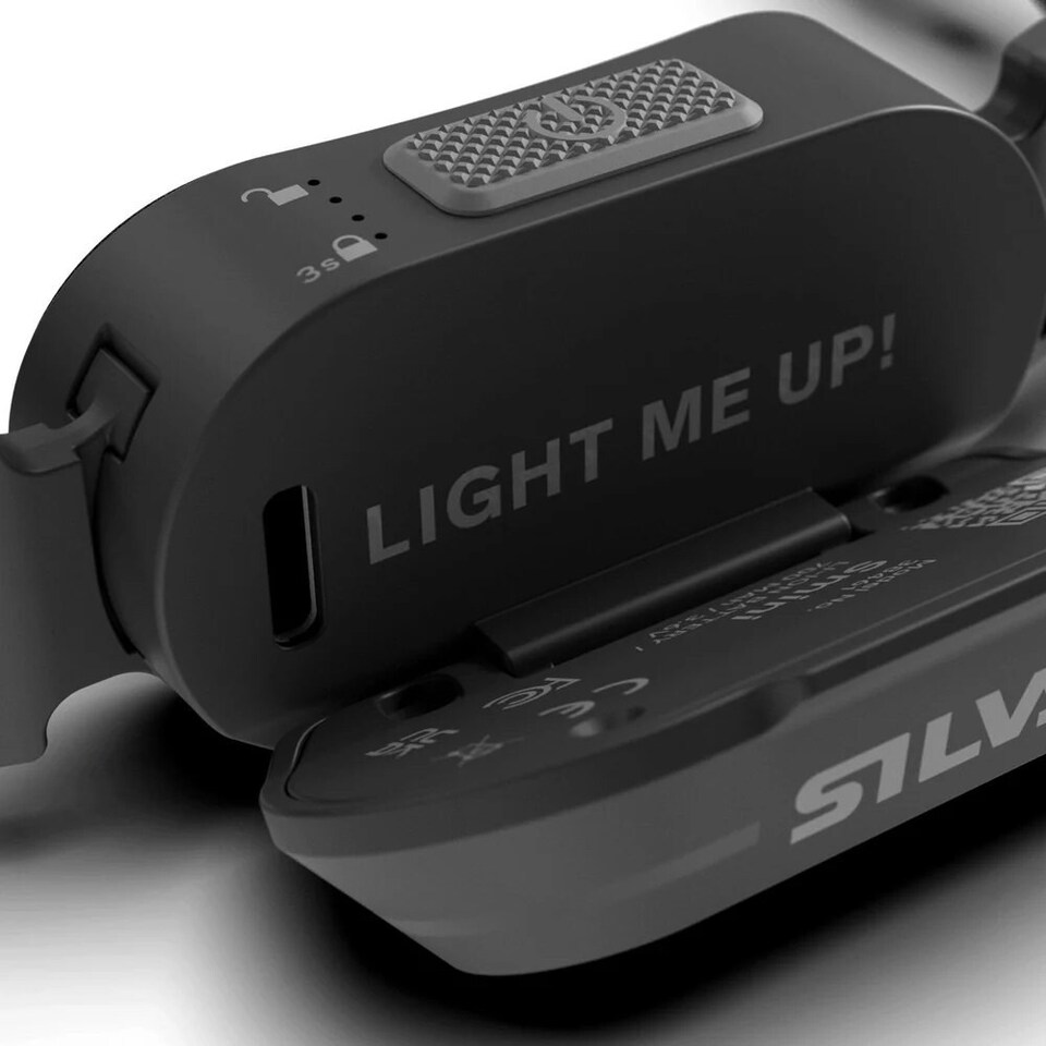 image 1 of Silva Head Torch Rechargeable Lightweight Water Resistant SMini Fly 250 Lumen