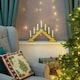 image 4 of The Christmas Workshop 89470 Wooden Christmas Candle Bridge