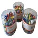 image 2 of Pack of 200 Assorted Coloured Push Pins in Tub