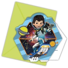 Miles From Tomorrow Party Invitations With Envelopes - Pack of 6