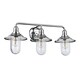image 2 of Hinkley Rigby 3 Light Wall Light Polished Chrome IP44
