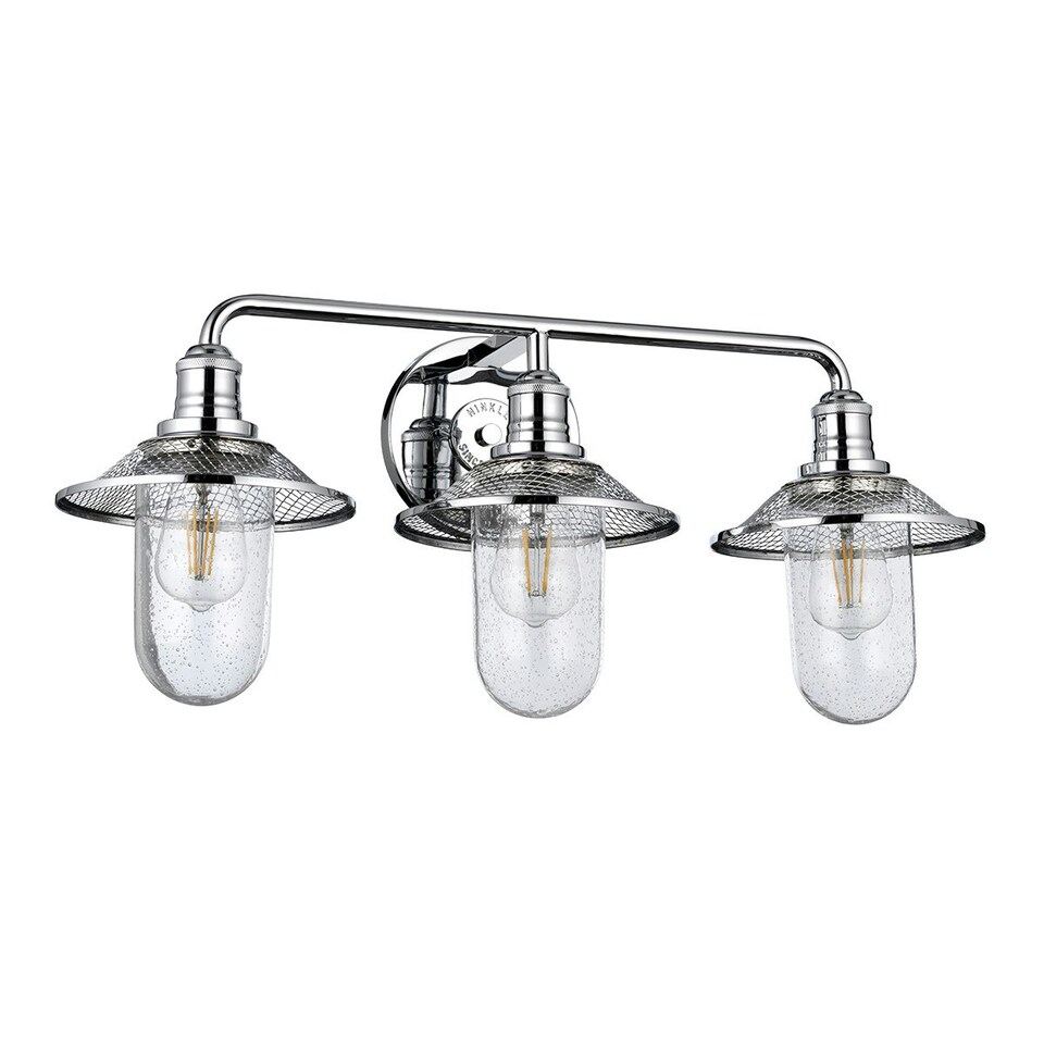 image 1 of Hinkley Rigby 3 Light Wall Light Polished Chrome IP44
