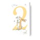 image 1 of Guess How Much I Love You Age 2 Birthday Card