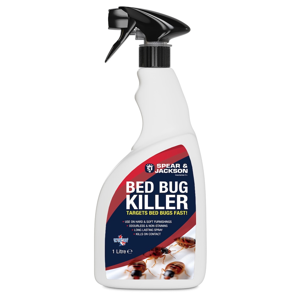 image 1 of Spear & Jackson Bed Bug Killer 1L - Insecticide against Flying & Crawling insects