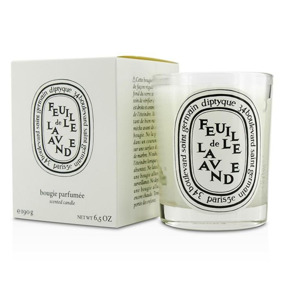 image 1 of Scented Candle - Feuille De Lavande (lavender Leaf) - 190g/6.5oz N/A