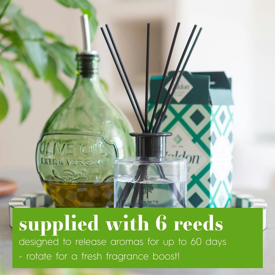 image 1 of Nicola Spring Glass Reed Diffusers - 200ml - Vanilla Sands - Pack of 3