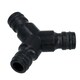 image 3 of 3 Way Garden Hose Pipe Coupler Connector Joiner Watering Water Pipes 10pc