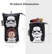 image 6 of Pop Up Pencil Case - Stormtrooper & Han Solo