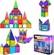 image 1 of Desire Deluxe Magnetic Building Blocks Tiles STEM Toy Set – Kids Learning Educational Construction Toys for Boys Girls Present Age 3 4 5 6 7 Year Old - Gift (42pc)