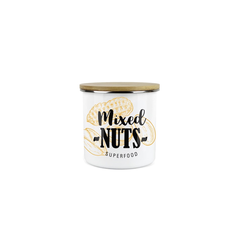 image 1 of Classic Snacks Storage Pot - Mixed Nuts