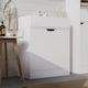 image 3 of Bathroom Sink Cabinet with Full Pedestal | White | 14 x 32 x 64 | 1