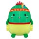image 5 of Cactus Native American Soft Toy Cute Plushie Huggable Cuddly 25cm Green