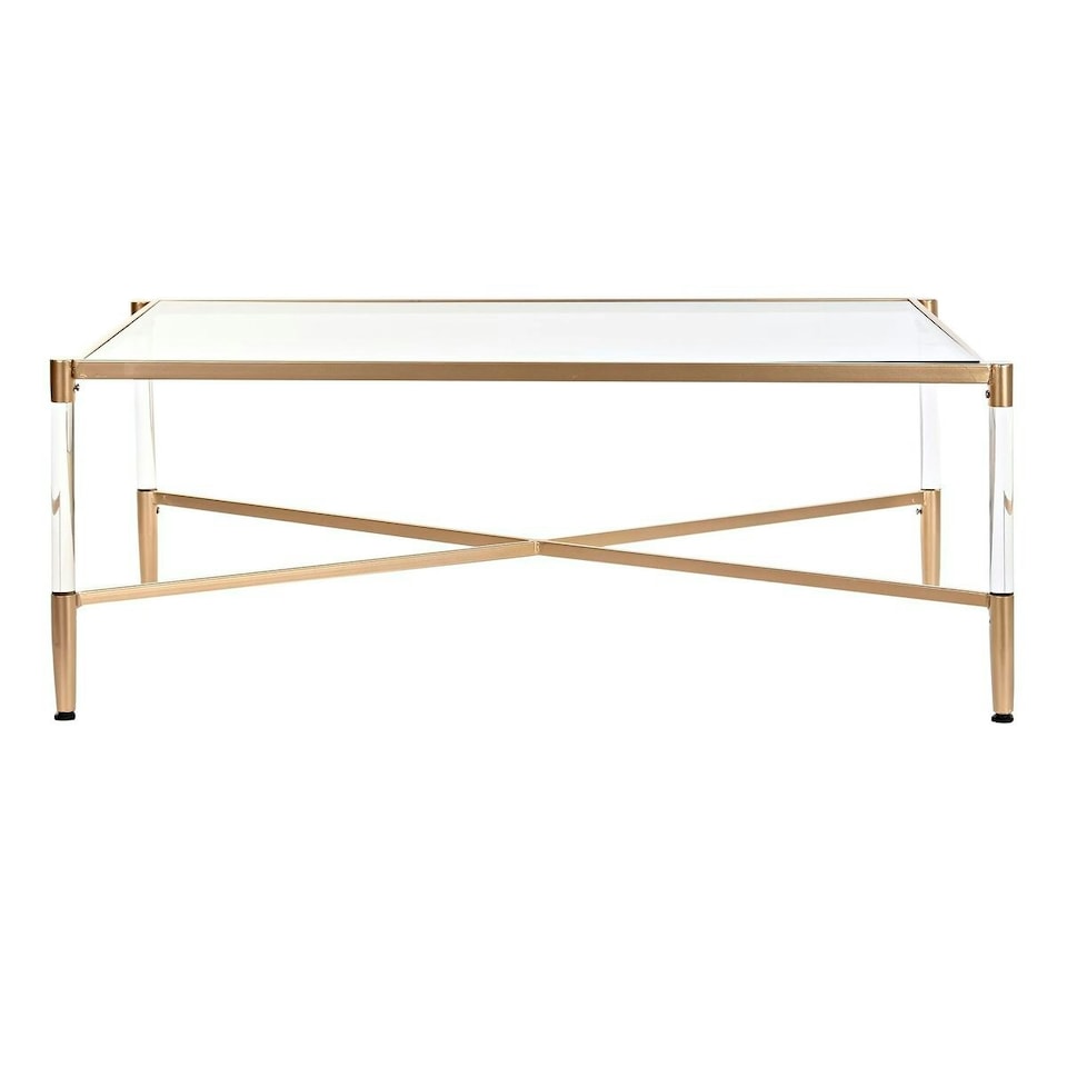 image 1 of Centre Table DKD Home Decor Metal Acrylic Glamour (120 x 70 x 45 cm) N/A