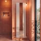 image 5 of Balterley Embrace Vertical Single Panel Radiator with Mirror | White | Gloss White | 1