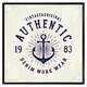 image 2 of Vintage anchor logo (Picutre Frame) Brown | Oak | M