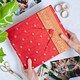 image 1 of Large Sari Fabric Photo Album