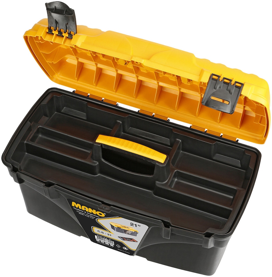 image 1 of 21 Classic CS Large Lockable Lid Plastic Tool box