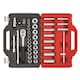 image 2 of Facom SL.151-EP41PB 41-piece 1/2in Drive Socket Set with Twin-Box Case