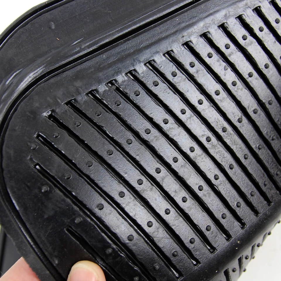 image 1 of Actiasmat Heavy Duty Universal Fit Rubber Car Mats – 4-Piece Replacement Set with Anti-Slip PVC Nib Backing