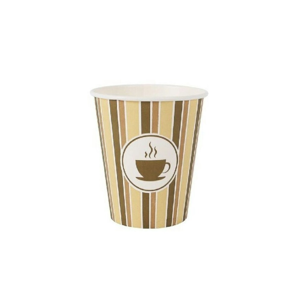 image 1 of Set of glasses Algon Cardboard Coffee 30 Pieces 250 ml (15 Units) N/A