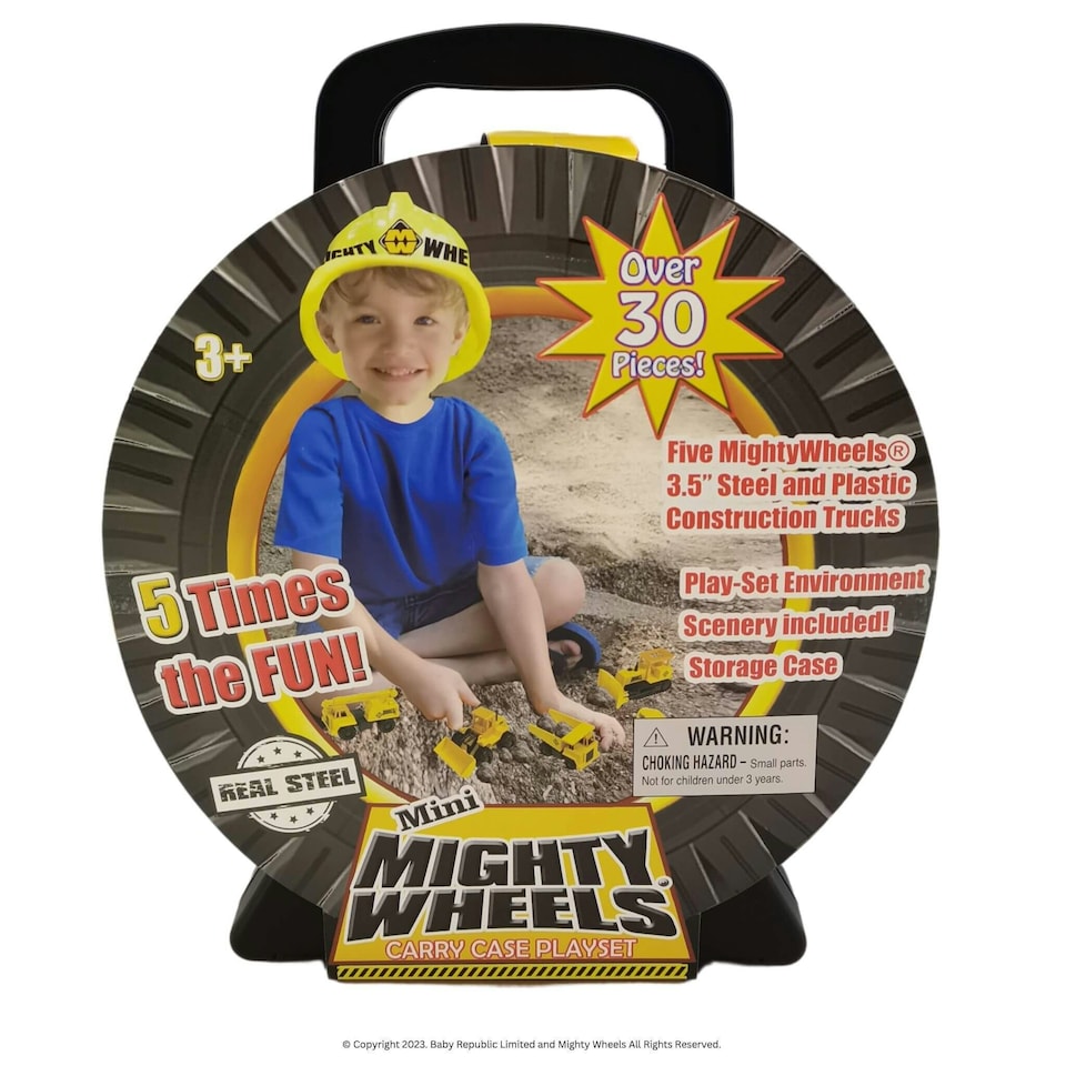 image 1 of Mighty Wheels® Carry Case Playset