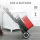 image 4 of Outsunny Foldable Charcoal Trolley Barbecue BBQ Grill Cooker Smoker W/ Wheels