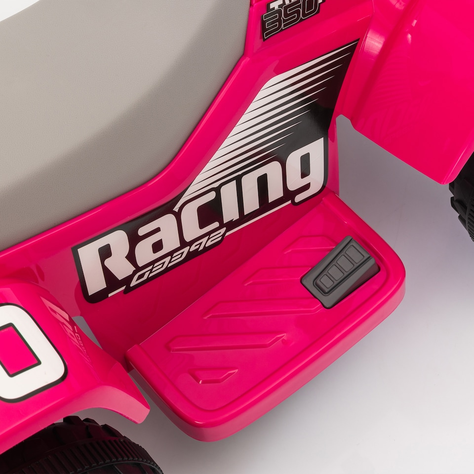 image 1 of AIYAPLAY 6V Electric Kids Quad Bike for Kids w/ Forward/Backward, Pink