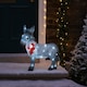 image 2 of Neo 34 cm Donkey Acrylic Christmas Light 30 Cool White LED Christmas Light Battery Powered Outdoor Indoor Festive Decoration Ornament Auto Timer