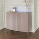 image 3 of Frank Olsen Furniture Iona Tall Sideboard in Mulberry | Pink | Pale Mullberry | 1