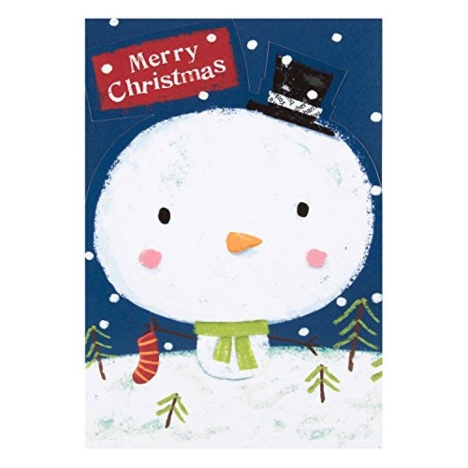 image 1 of Christmas Card 'Snowman'