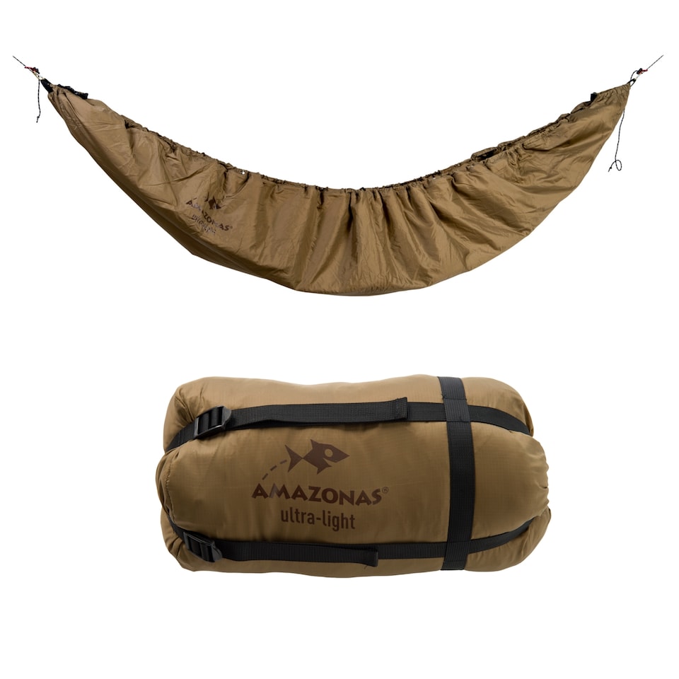 image 1 of Amazonas Insulated Camping Hammock Underquilt Poncho