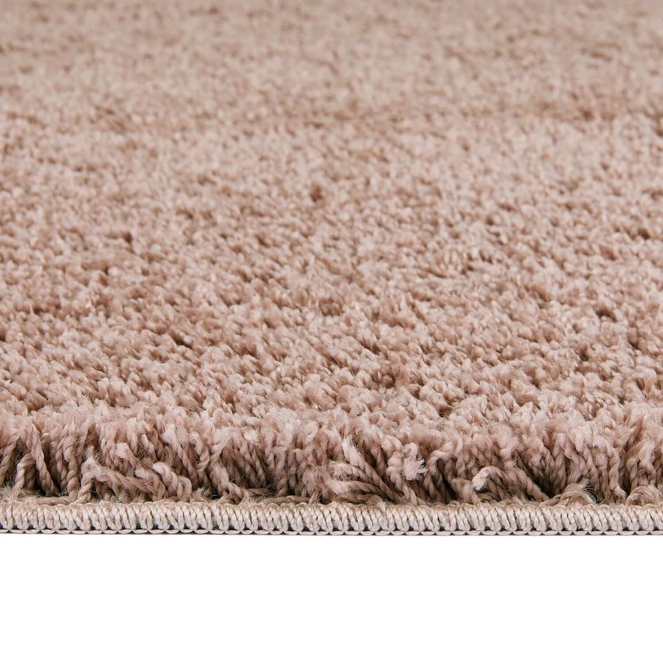 image 1 of Washable Non Slip Shaggy Floor Rug Soft Stain Resistant Plain