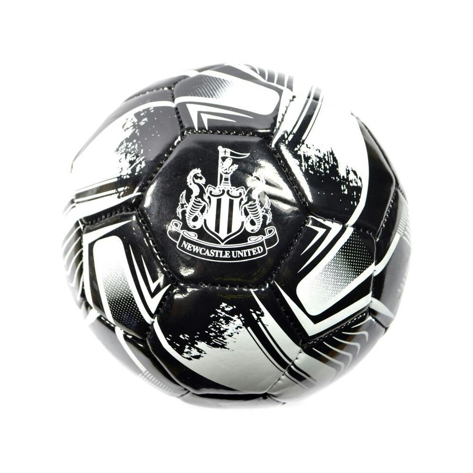 image 1 of Newcastle United FC Turbine Football - Black/White - 5