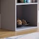 image 4 of Vida Designs Oxford 4 Tier Cube Bookcase Display Storage, Grey