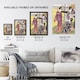 image 3 of Cherry Blossom Viewing Gotenyama Vintage Wall Art Print Kitagawa 24x32"