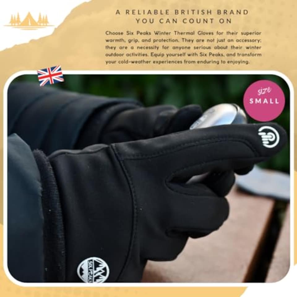 image 1 of Six Peaks Winter Thermal Gloves