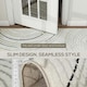image 8 of HOMCOM Swirl Pattern Washable Area Rug, Allergy-Friendly Floor Carpet, Cream Cream | White | 230 x 160 cm