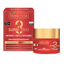 Bielenda Super Trio Retinol + Vit C + Collagen Deeply Rebuilding Anti-Wrinkle 70+ Cream 50ml