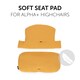 image 2 of Hauck Alpha Highchairpad Select - Honey
