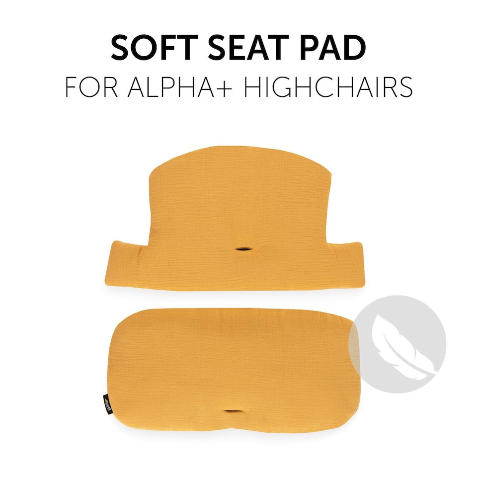 image 1 of Hauck Alpha Highchairpad Select - Honey