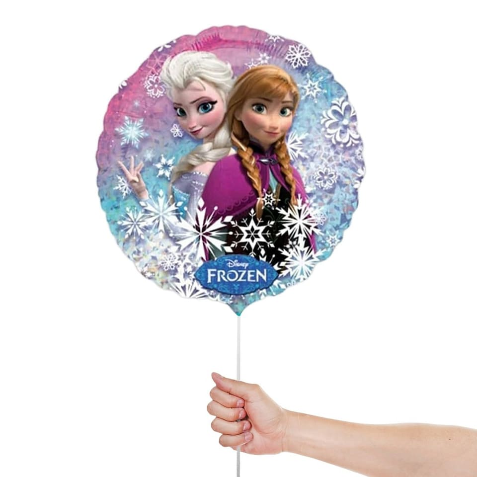 image 1 of Disney Frozen Round Foil Helium Balloon 46cm / 18 in