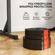 image 5 of SPORTNOW Olympic Weight Plates Set for Home Gym, 2 x 5kg, 2 x 2.5kg, Black
