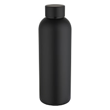 Floso Spring Stainless Steel Single Wall 750ml Water Bottle | Black | Black | 1
