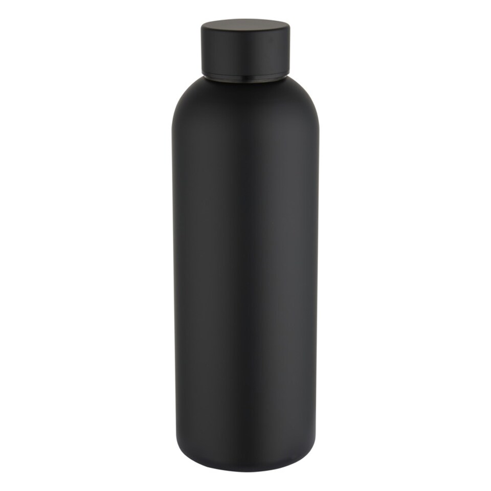 image 1 of Floso Spring Stainless Steel Single Wall 750ml Water Bottle | Black | Black | 1