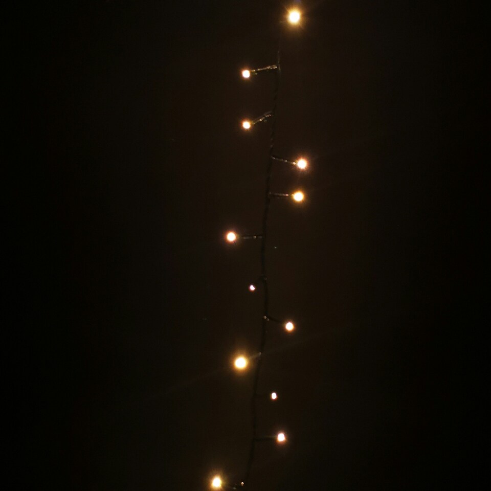 image 1 of 6m 240 LED TreeBrights Multi-Action Christmas String Lights with Timer in Warm White