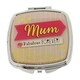 image 1 of Boom Shaka Laka Compact Mirror for Mum Fabulous Forever in Presentation Box.