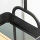 image 9 of HOMCOM Metal Clothes Rack with Shoe Stand, Clothing Rail on Wheels w/ 2 Basket